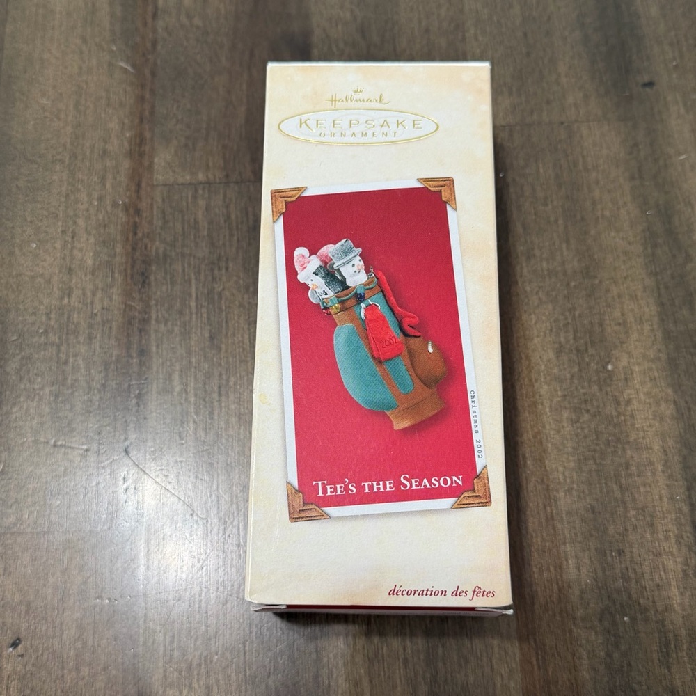 Hallmark Keepsake Tee's The Season 2002 Christmas Decoration #1318